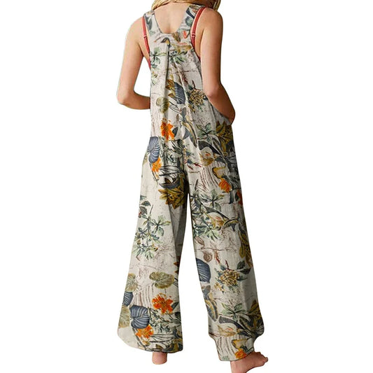 Floral Square Neck Romper