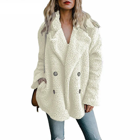 Plush Faux Fur Jacket