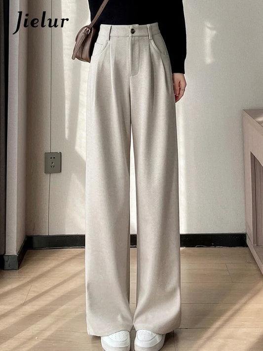 Tailored High Waist Trousers