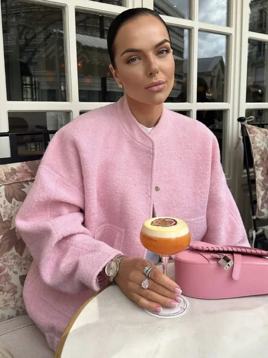 Long Sleeve Bomber Jacket