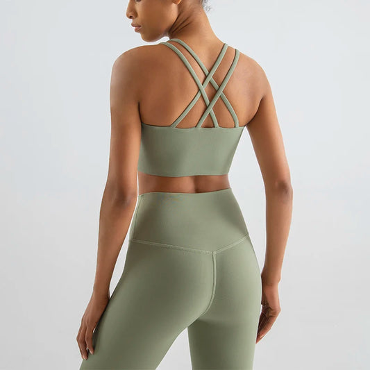 Breathable Nylon Sports Bra