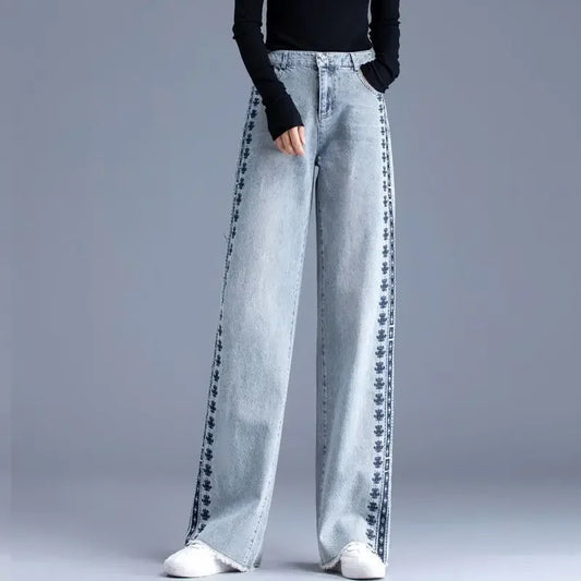 Korean Style Straight Jeans