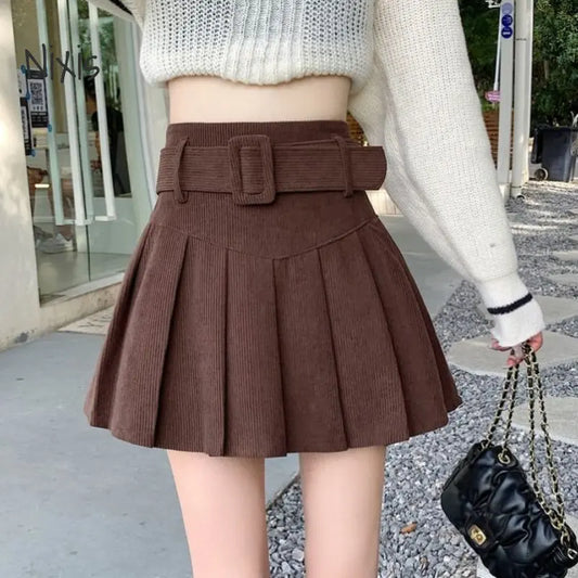 Vintage Corduroy A-Line Skirt