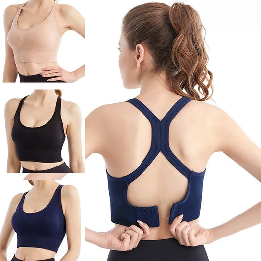 Seamless Push Up Sports Bra