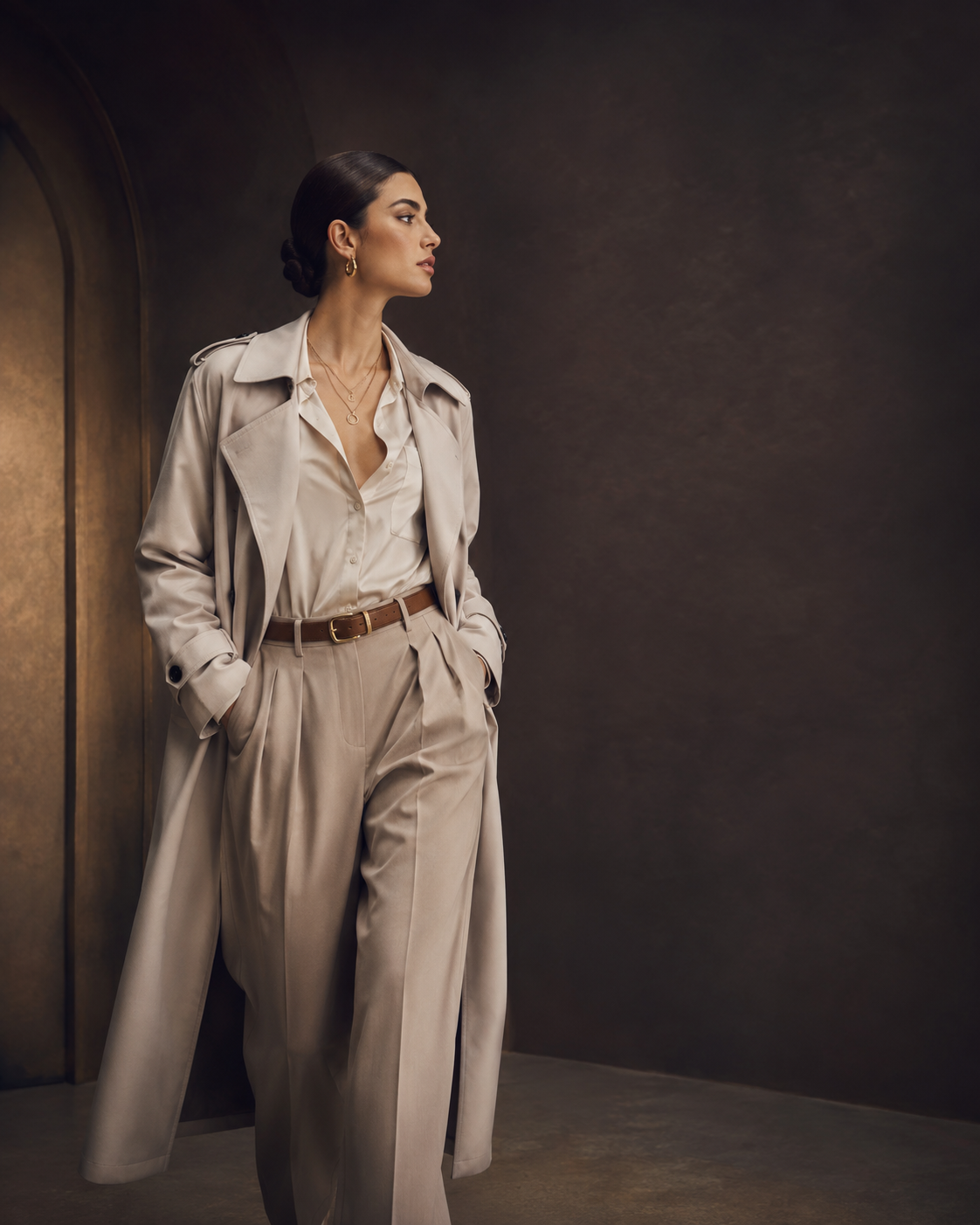 Editorial fashion campaign image