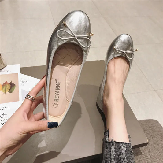 Comfortable Round Ballet Flats