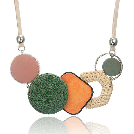 Handmade Plant Fiber Necklace