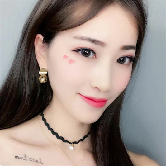 Woven Ball Pearl Earrings
