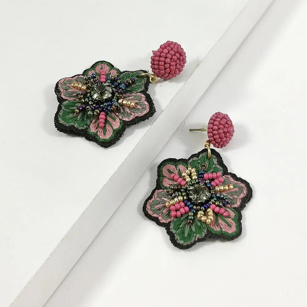 Bohemian Bead Earrings - Lightweight Versatile Style