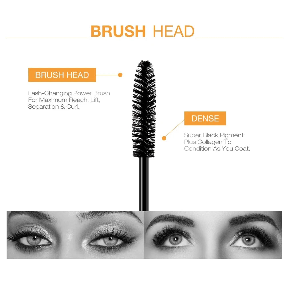 Volume Curling Black Mascara