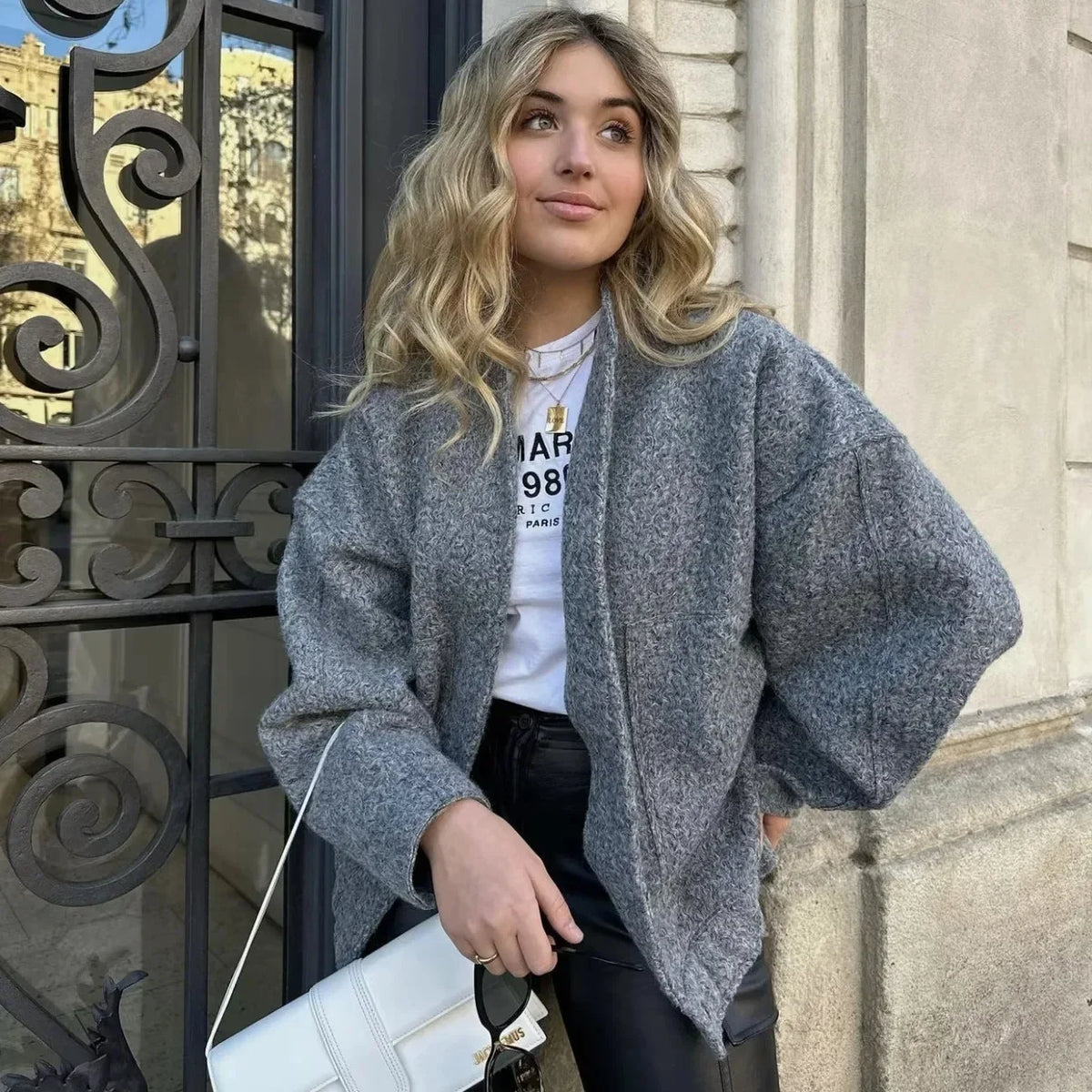 Long Sleeve Bomber Jacket