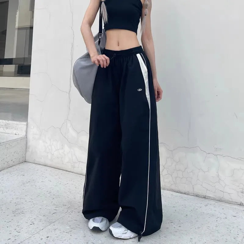 Harajuku Wide Leg Joggers