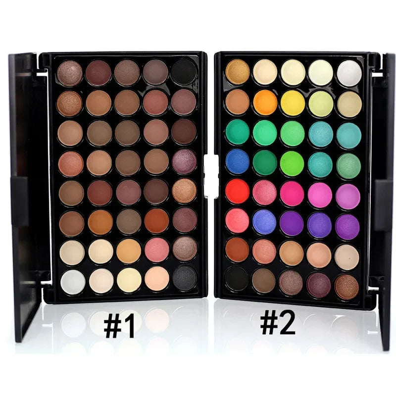 Forty-Color Glitter Eyeshadow Palette