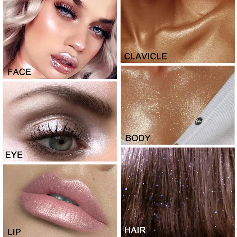 Shimmering Highlighter Powder - Luminous Glow