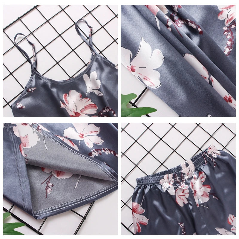 Floral Summer Pajama Set