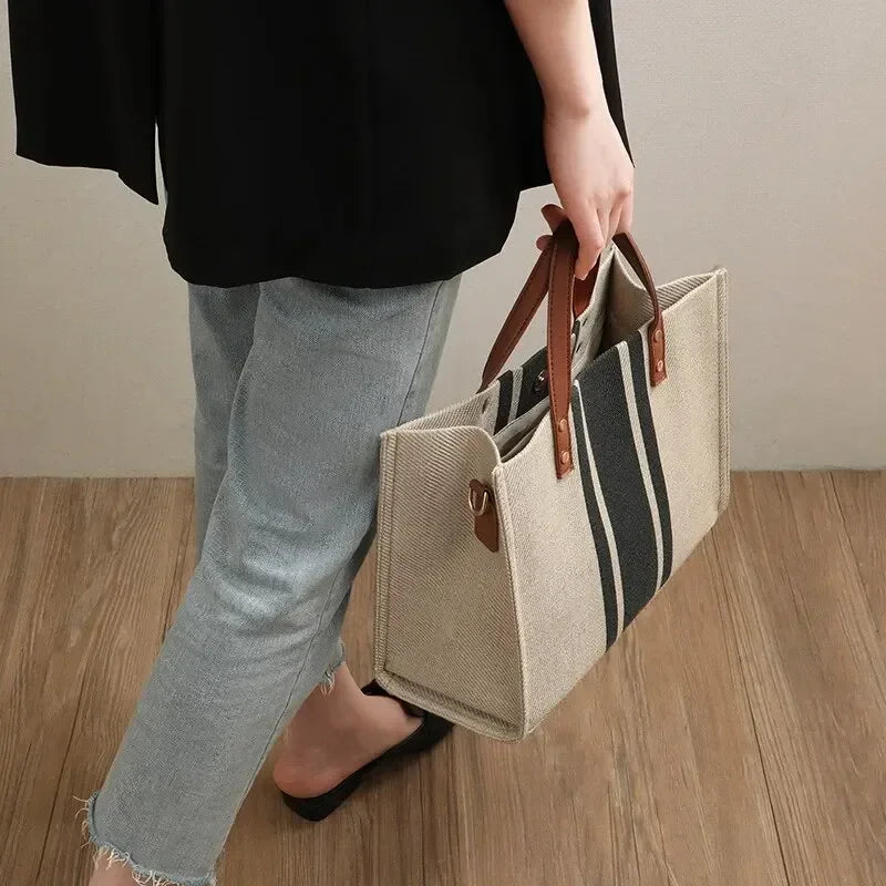 Large Capacity Canvas Tote