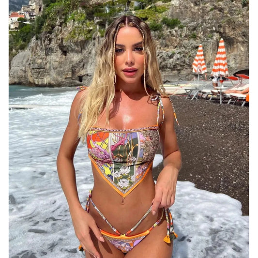 Classic Halter Bikini Set