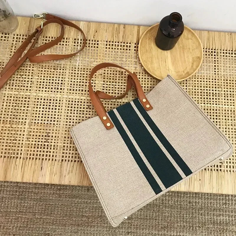 Large Capacity Canvas Tote