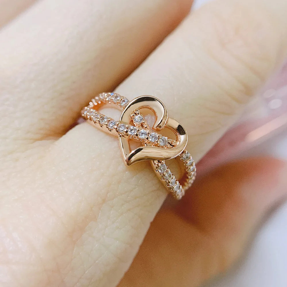 Infinity Love Ring – Copper Statement Band with Timeless Symbol