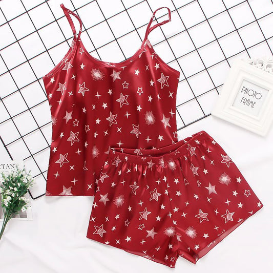 Floral Summer Pajama Set