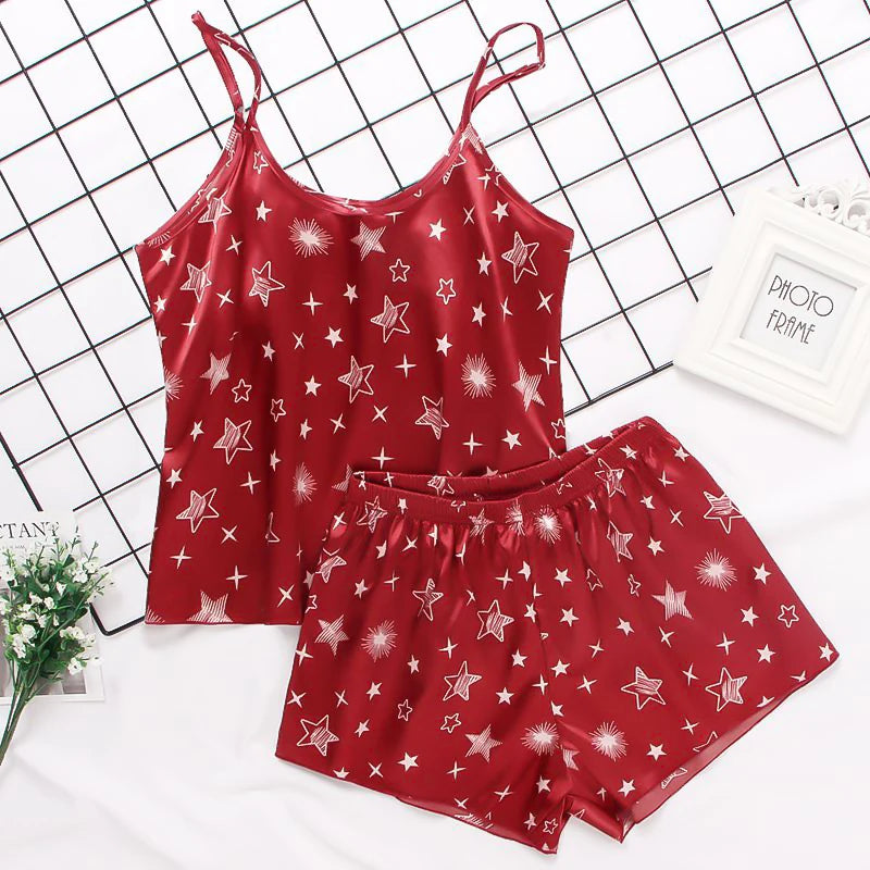 Floral Summer Pajama Set