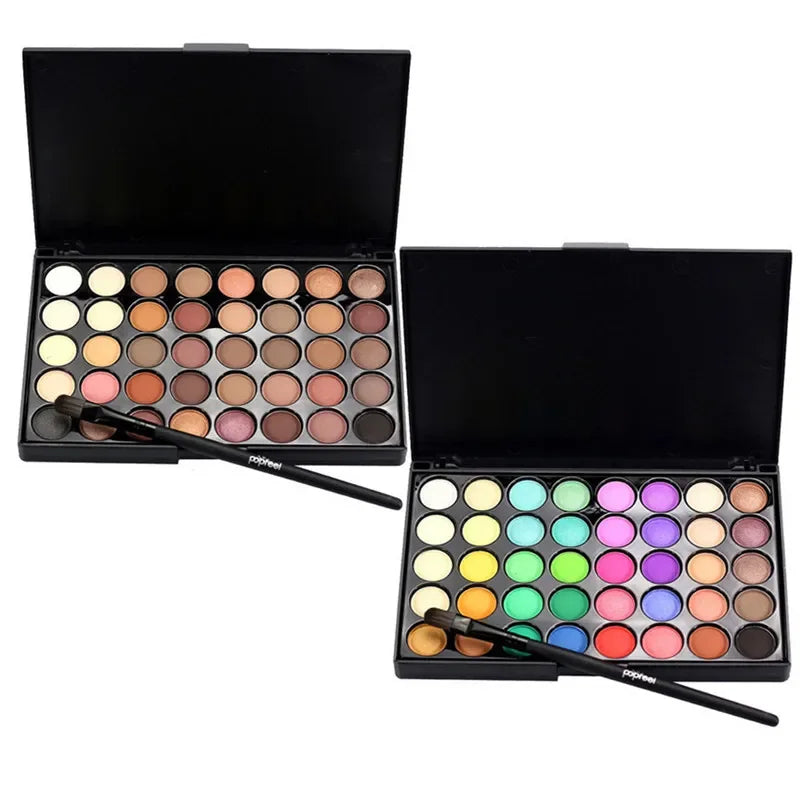 Forty-Color Glitter Eyeshadow Palette