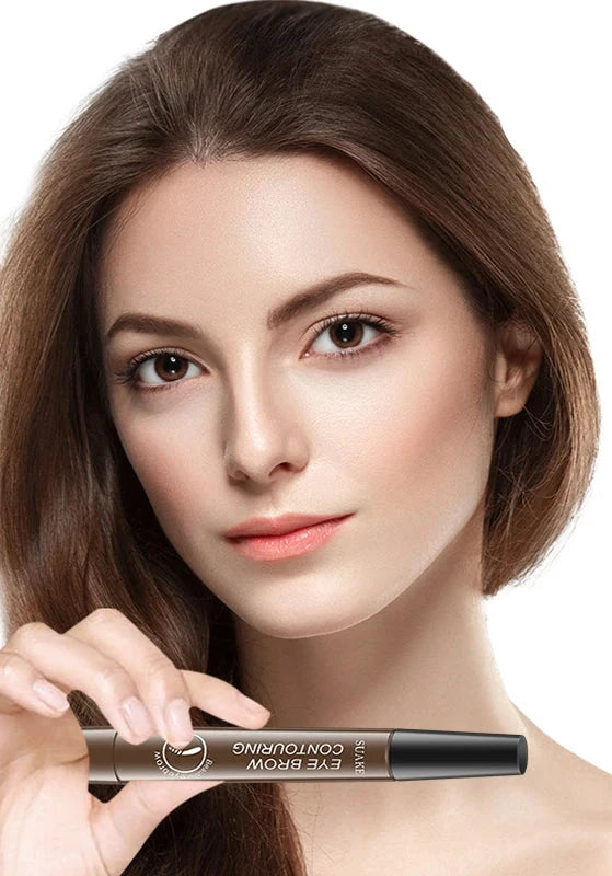 Waterproof Microblading Liquid Eyebrow Pencil - Natural Long-Lasting