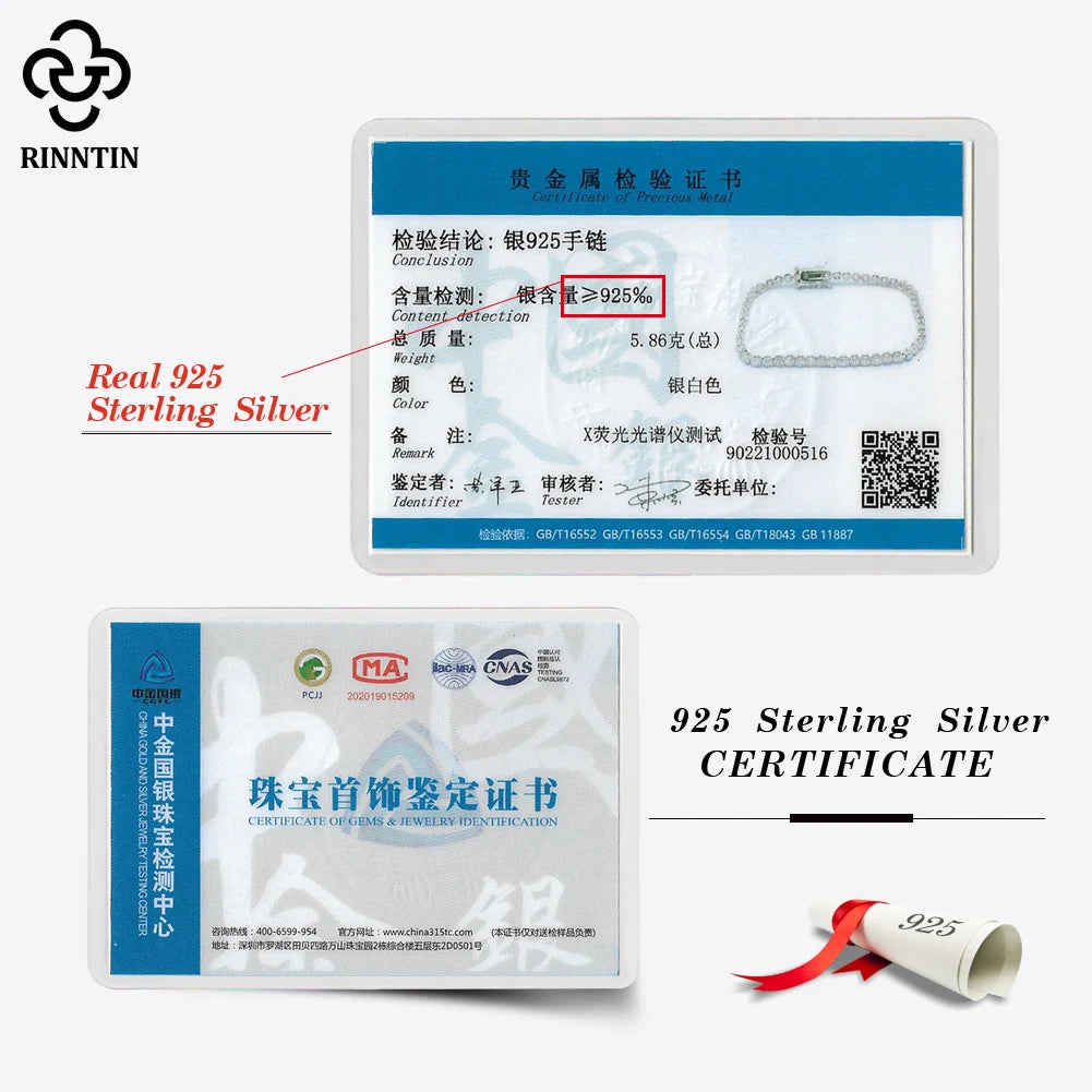 925 Silver Luxury Bracelet - Sterling Silver Elegance