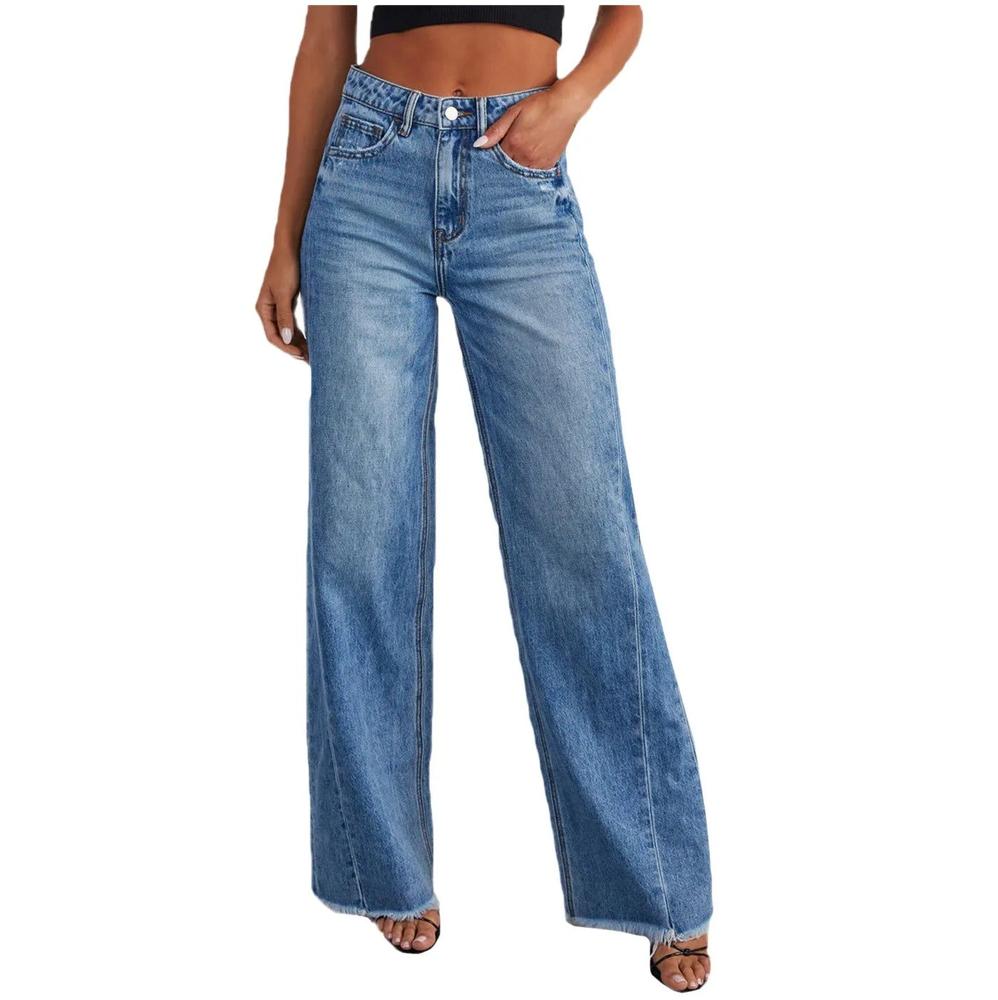 Casual Loose Jeans - Lightweight Breathable Cotton Style