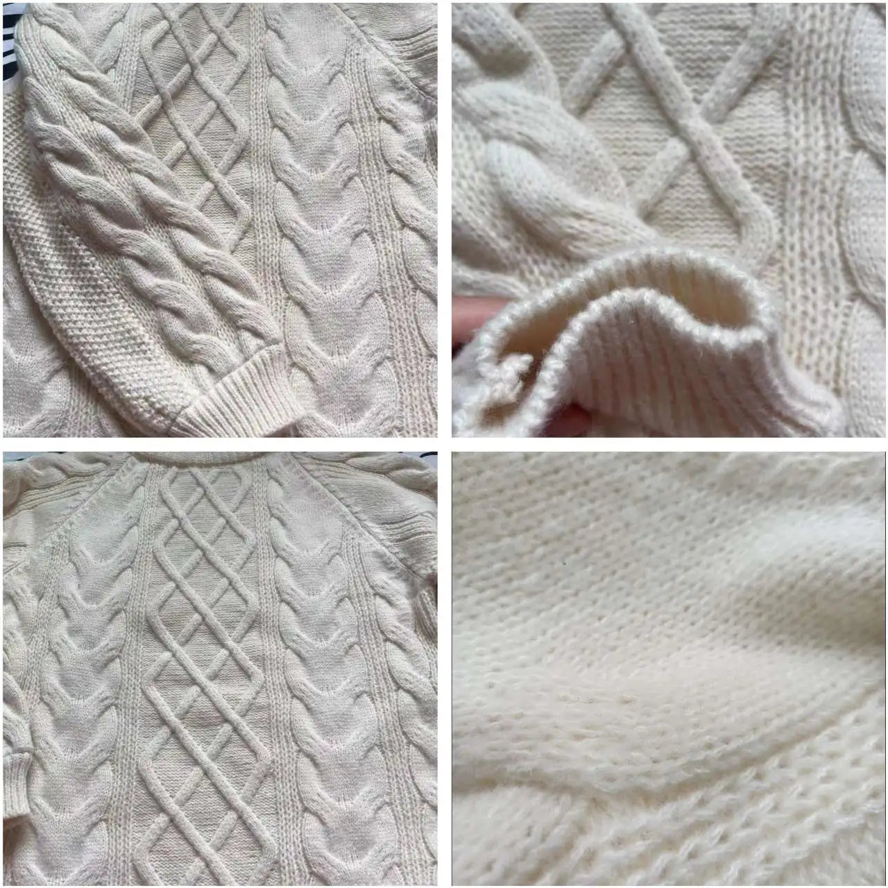 Vintage Twist Knit Sweater