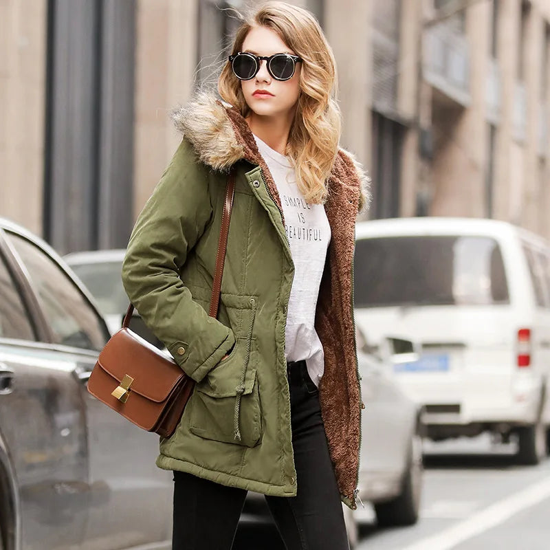 Lightweight Long Cotton Parka