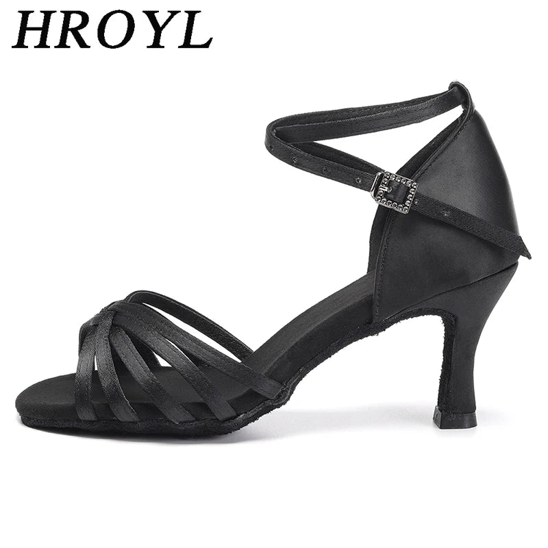 Satin Latin Dance Heels