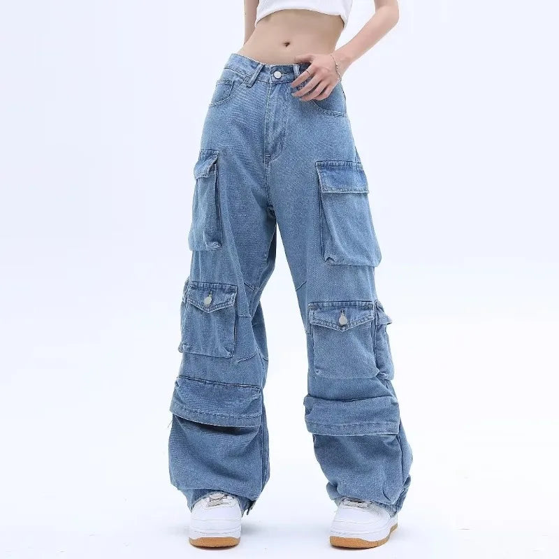 Retro Loose Baggy Jeans - Timeless Durable Style