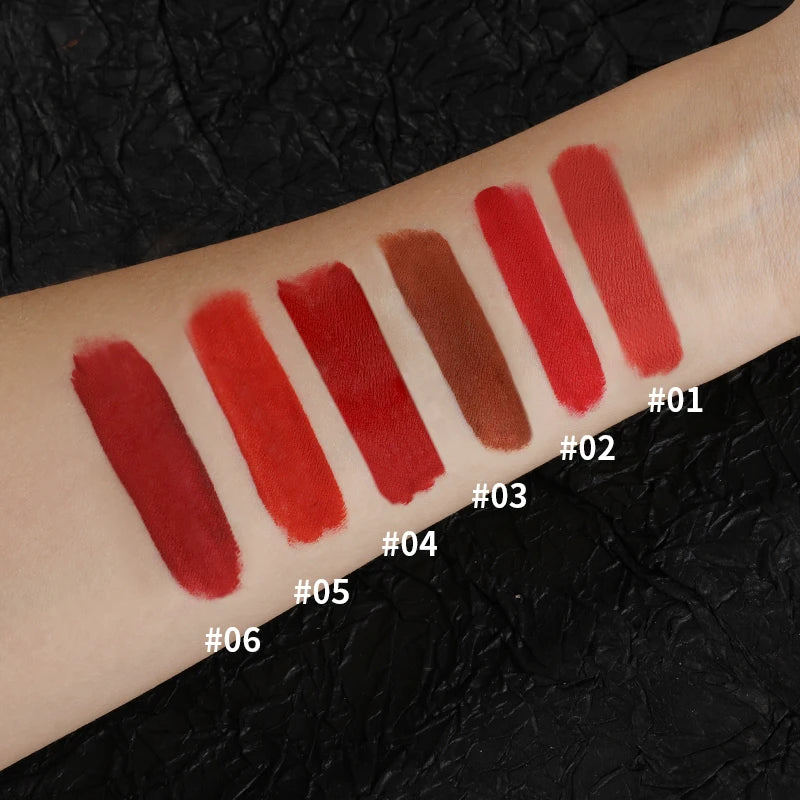 Long-Lasting Waterproof Matte Lipstick - Full Coverage Lip Color