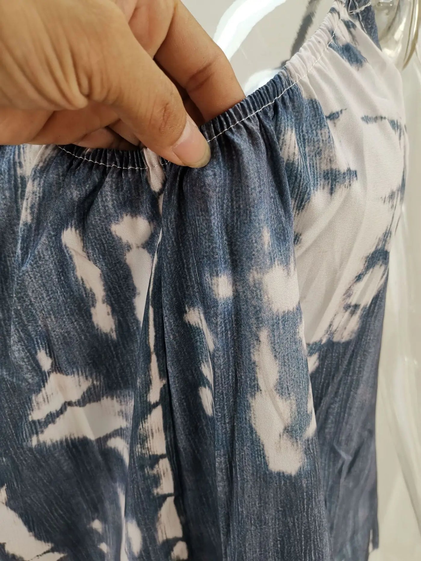 Tie Dye Summer Jumpsuit - Lightweight Polyester Bohemian