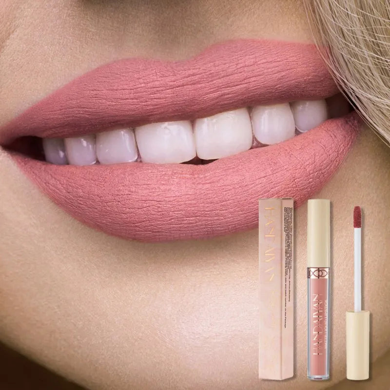 Matte Velvet Liquid Lipstick - Long-Lasting, Smudge-Proof Lip Color