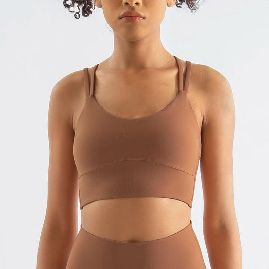 Breathable Nylon Sports Bra
