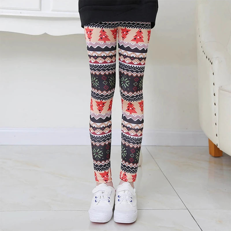 Vintage Boho Print Leggings - Soft Stretch Comfort Pants