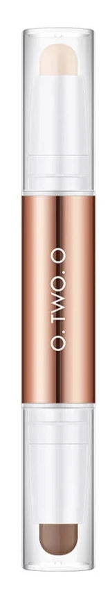 2-in-1 Highlighter & Concealer Stick - Dual-Ended Brightening Makeup