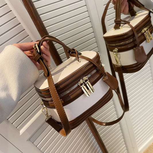 Compact Square Crossbody Bag
